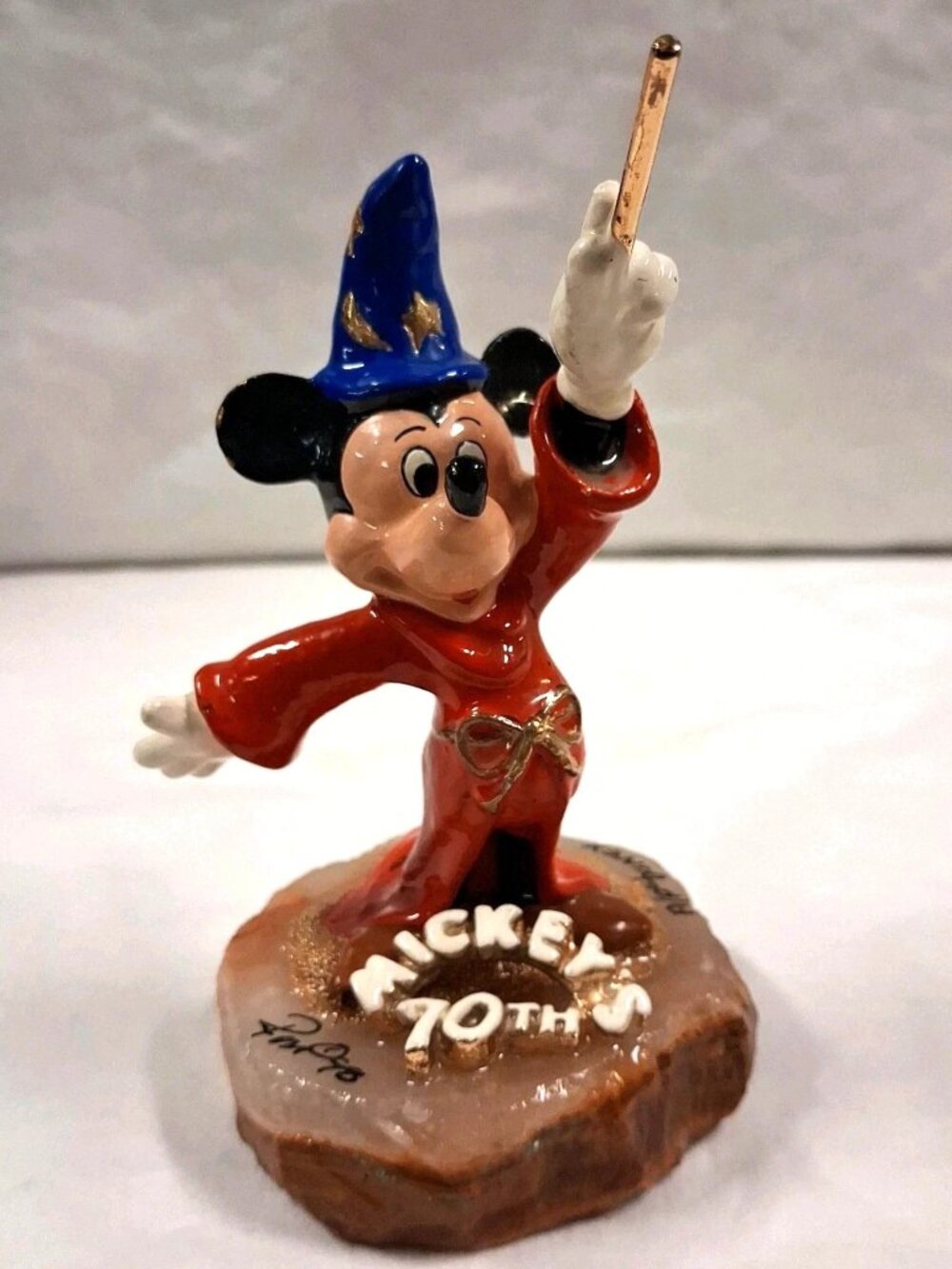 1998 Sorcerer Mickey Mouse Ron Lee Statue 70th Anniversary Walt Disney Fantasia